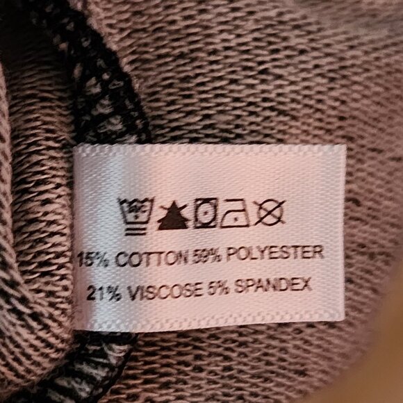 Lisa Todd Gray Speckle Crewneck Sweatshirt w/ Zipper Pocket - Picture 6 of 6